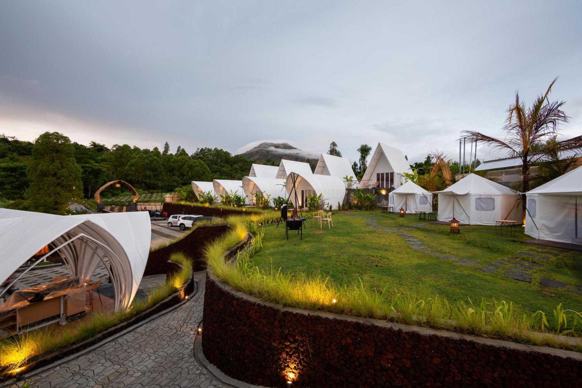 The Dewi Kintamani Luxury Glamping And Natural Hotspring Exterior foto