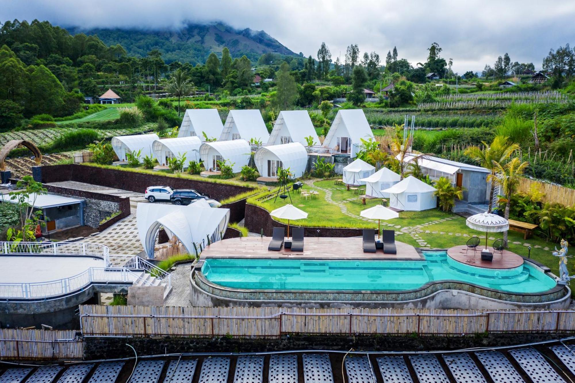 The Dewi Kintamani Luxury Glamping And Natural Hotspring Exterior foto