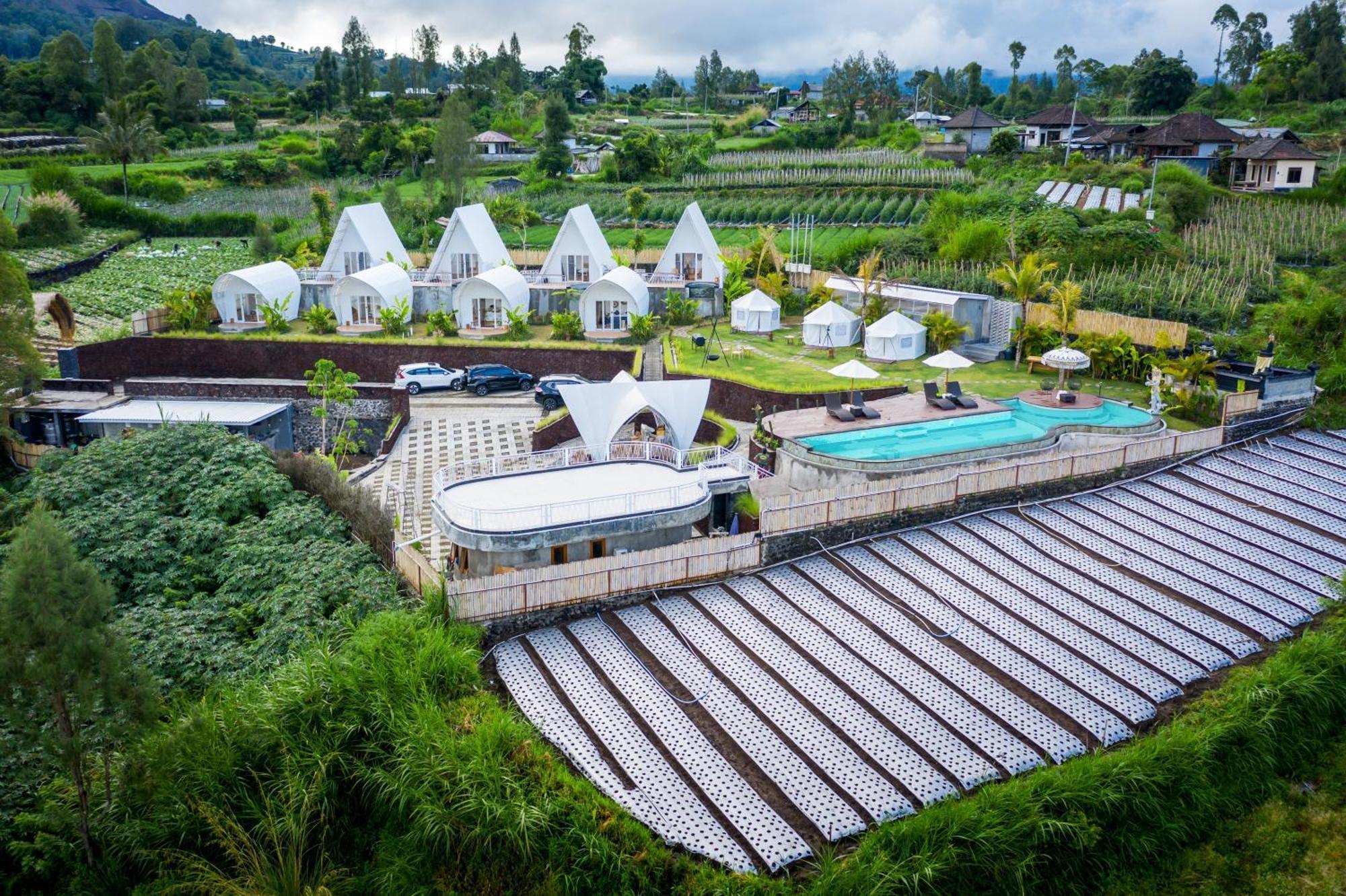 The Dewi Kintamani Luxury Glamping And Natural Hotspring Exterior foto