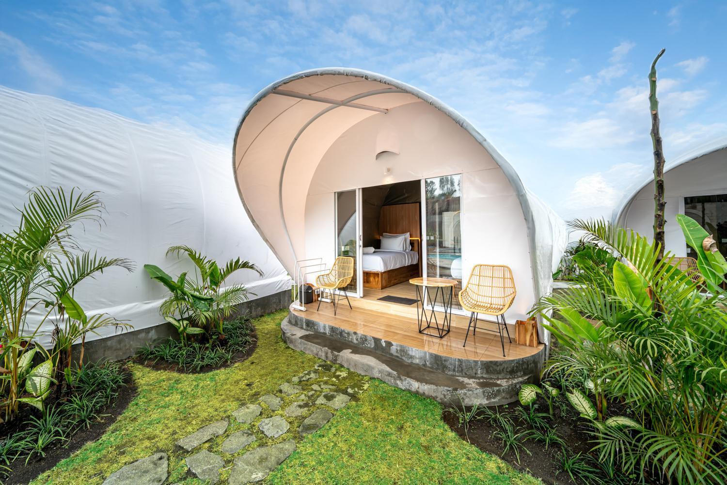 The Dewi Kintamani Luxury Glamping And Natural Hotspring Exterior foto