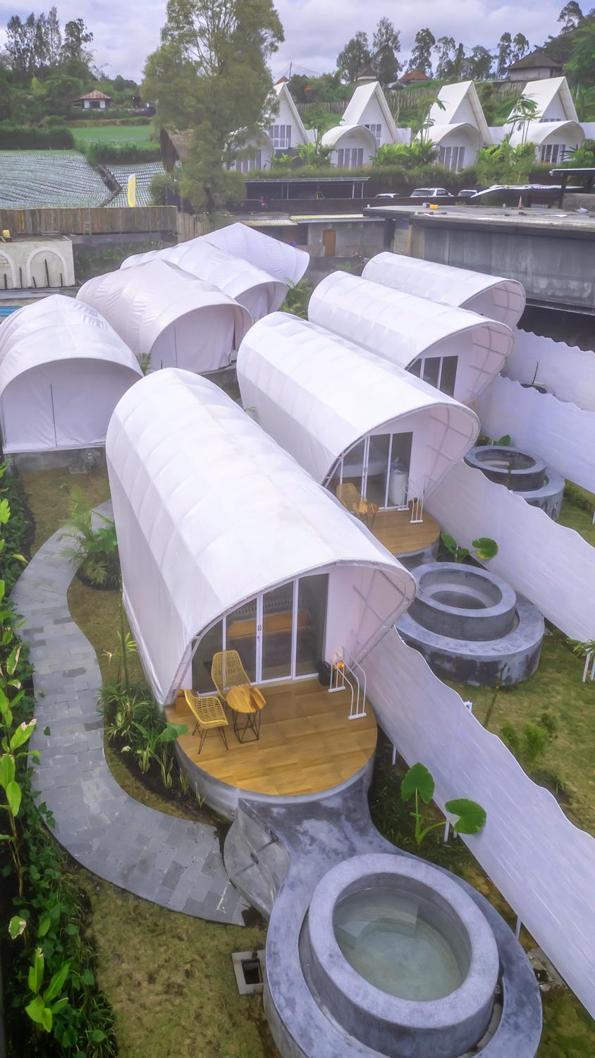 The Dewi Kintamani Luxury Glamping And Natural Hotspring Exterior foto