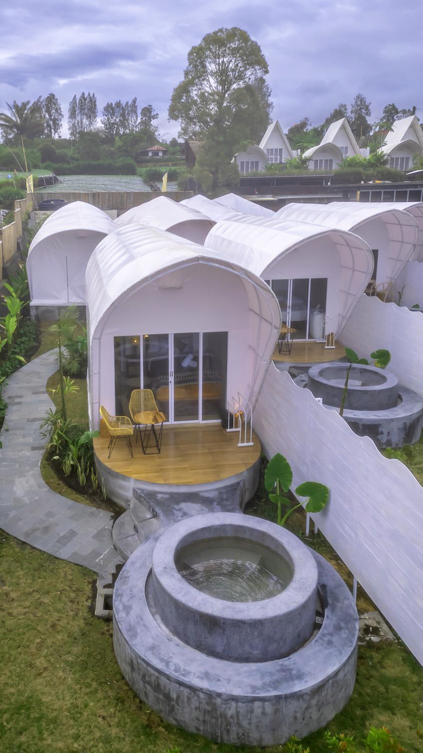 The Dewi Kintamani Luxury Glamping And Natural Hotspring Exterior foto